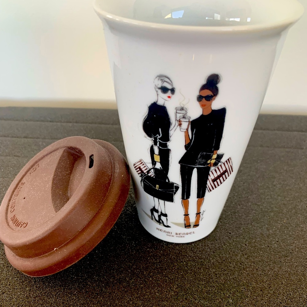 Henri Bendel travel mug